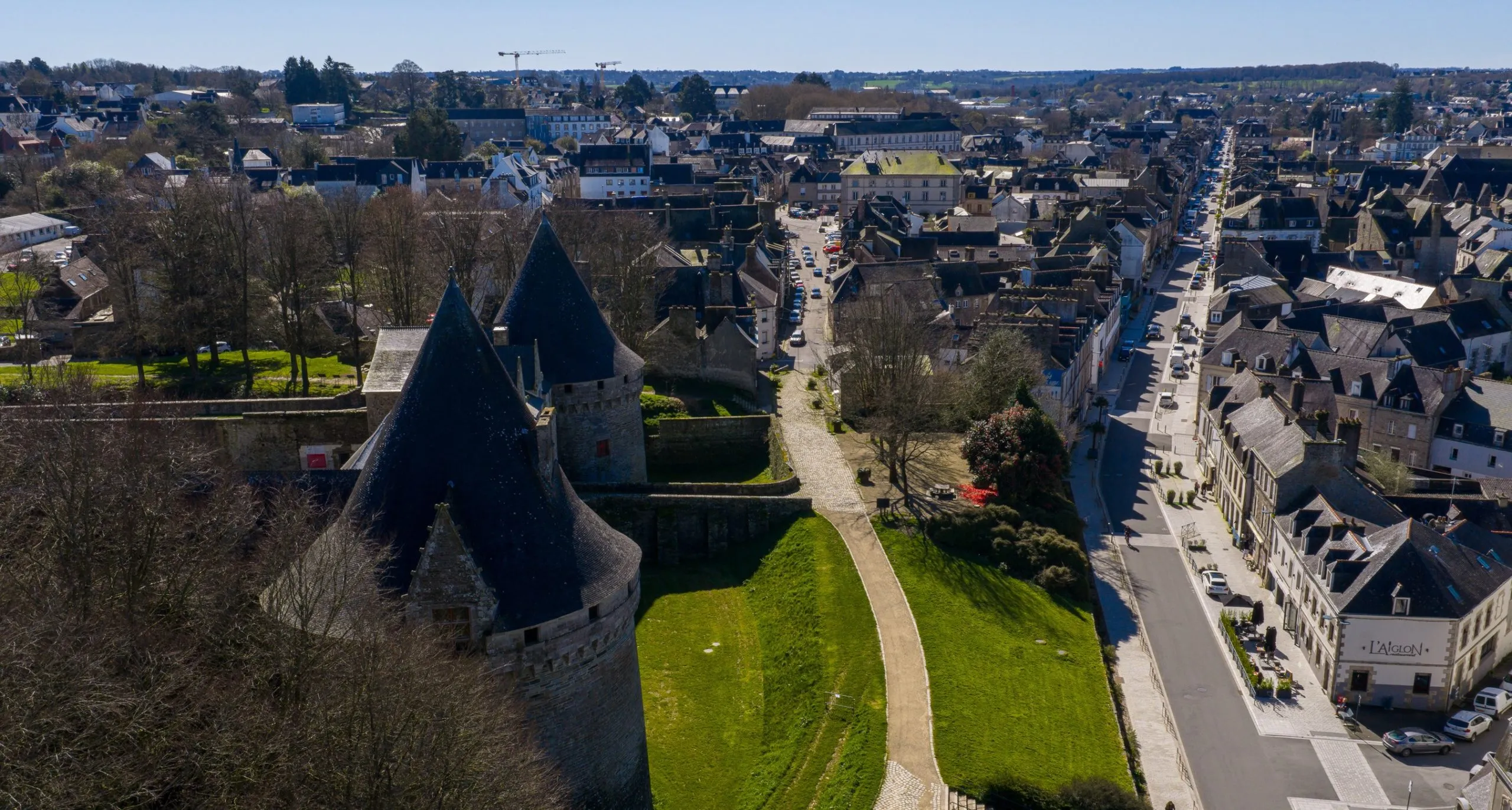 Vue aérienne
